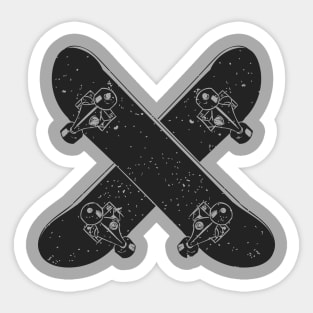 Skateboard X Sticker